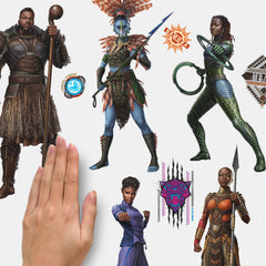Wakanda Forever Wall Decals - how to stick