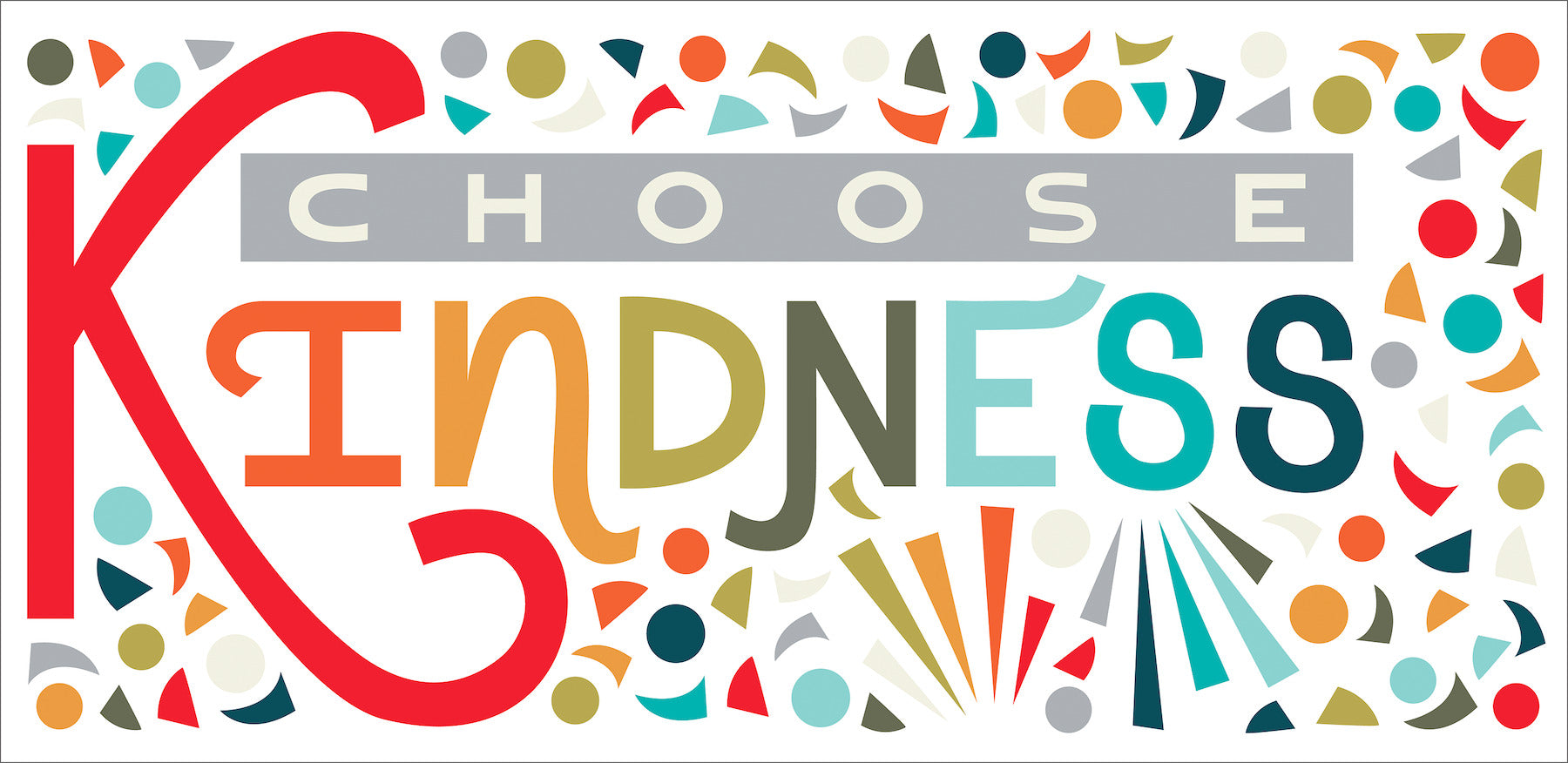 Choose Kindness Giant Wall Decals by WallPops