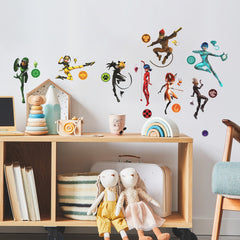 Miraculous: Tales Of Ladybug & Cat Noir Wall Decals in a room setting