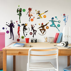 Miraculous: Tales Of Ladybug & Cat Noir Wall Decals in a room setting