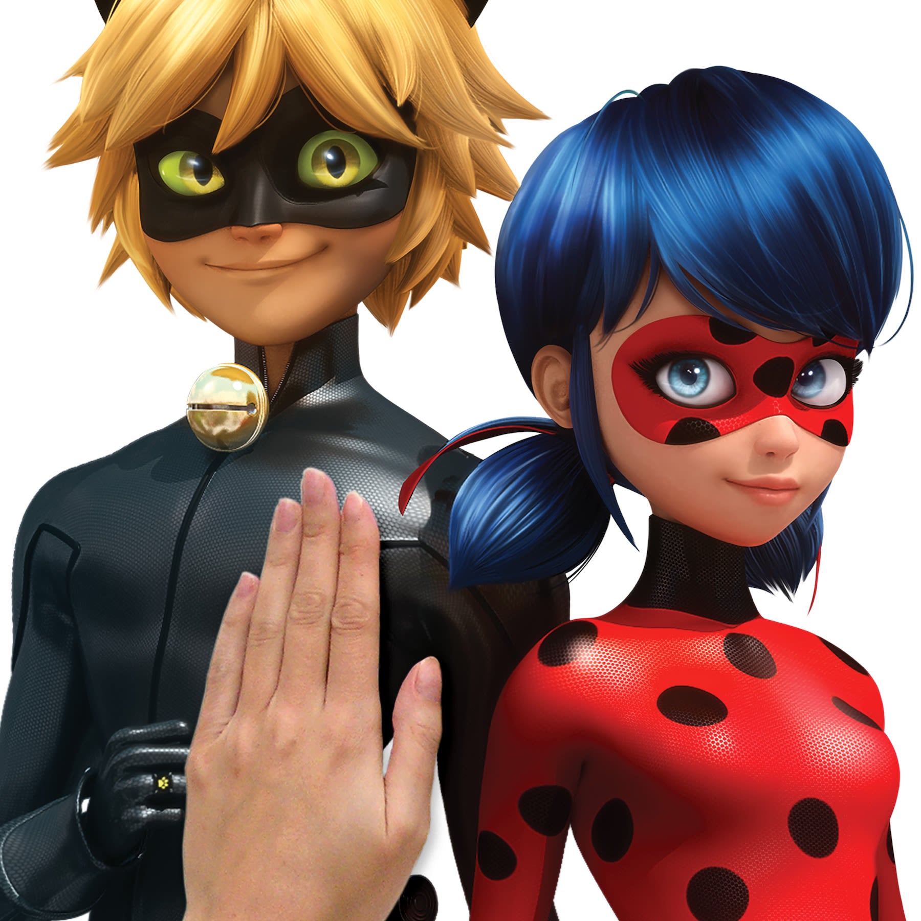 Miraculous: Tales Of Ladybug & Cat Noir Giant Wall Decals - how to stick