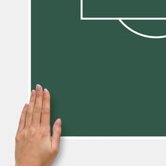 Soccer Field Wall Decals - how to stick