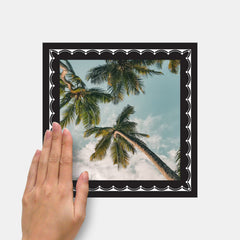 Ornate Gallery Frames Wall Decals - how to stick