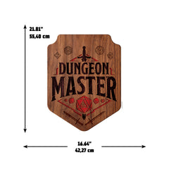Dungeons & Dragons Dungeon Master Wall Decals - dimensions