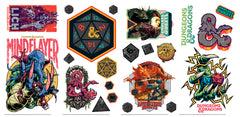 Dungeons & Dragons Wall Decals - panels