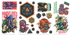 Dungeons & Dragons Wall Decals - panels