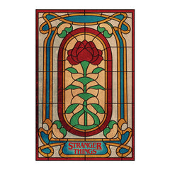 Stranger Things Creel House Rose Window Wall Decals by WallPops