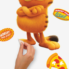 The Garfield Movie Wall Decals - how to peel