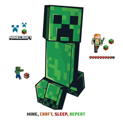 Minecraft Creeper Giant Wall Decals - dimensions