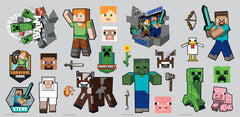 Minecraft Characters Wall Decals by WallPops
