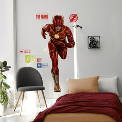 The Flash Wall Decals in a room setting