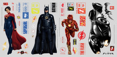 The Flash Movie Super Heroes Set Wall Decals - panels