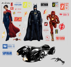 The Flash Movie Super Heroes Set Wall Decals by WallPops