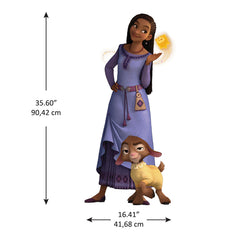 Wish Asha & Valentino Giant Wall Decals - dimensions