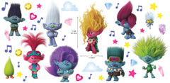 Trolls 3 Band Together Wall Decals - dimensions