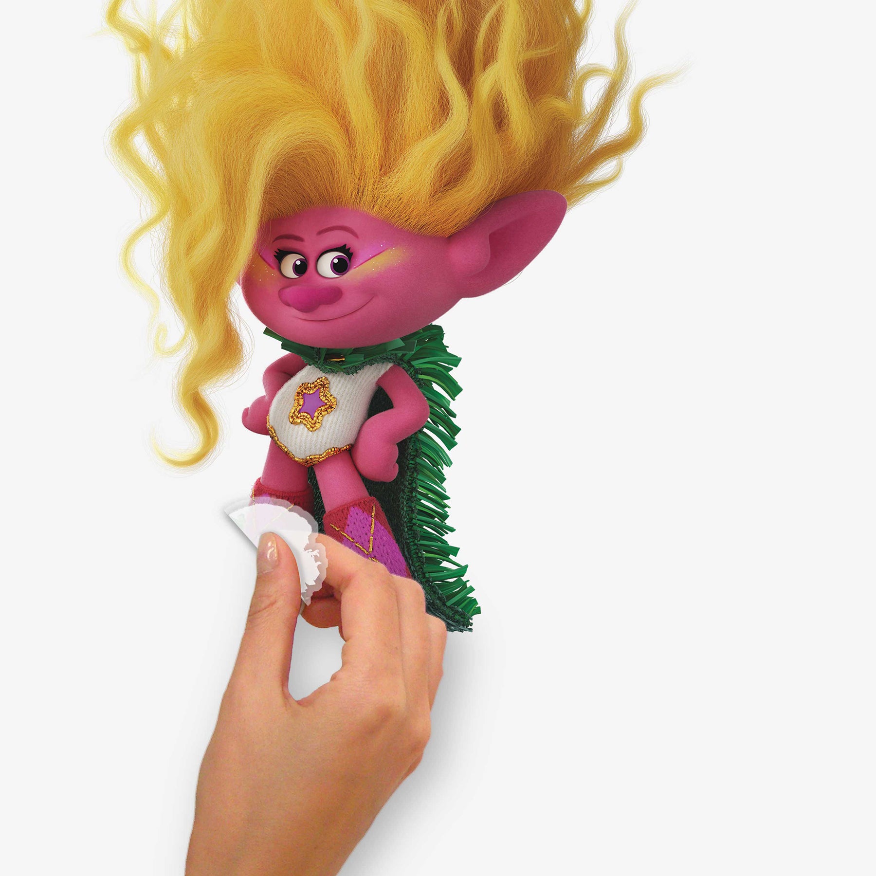 Trolls 3 Band Together Wall Decals - how to peel