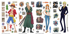 One Piece Straw Hat Crew Wall Decals - panels