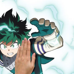 My Hero Academia Deku Wall Decals - how to stick