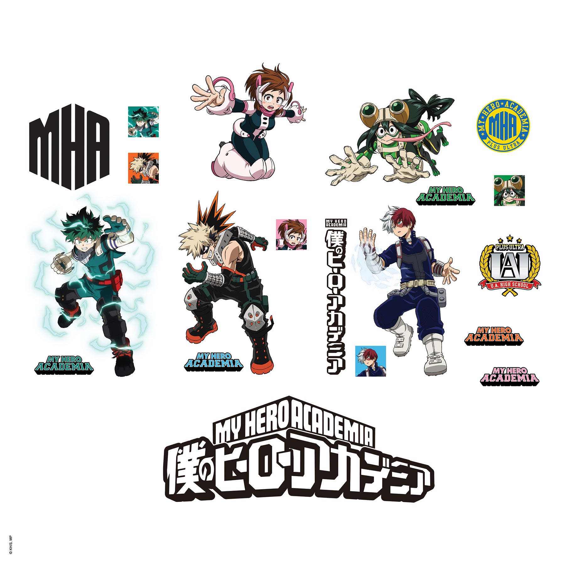My Hero Academia Wall Decals by WallPops