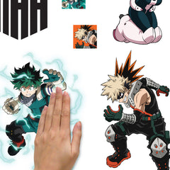 My Hero Academia Wall Decals - how to stick