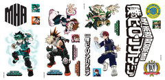 My Hero Academia Wall Decals - panels