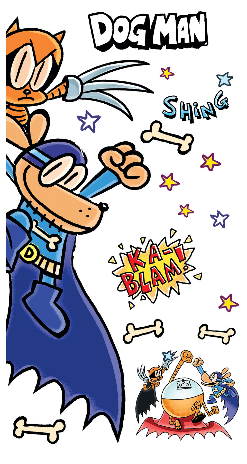 Dog Man Supa Buddies Wall Decals by WallPops