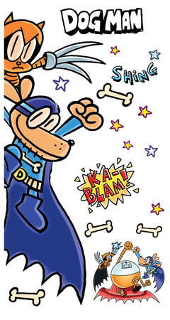 Dog Man Supa Buddies Wall Decals by WallPops