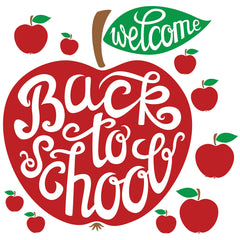 Back to School Apple Wall Decals by WallPops