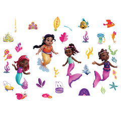 Disney Junior Ariel & Friends Wall Decals by WallPops