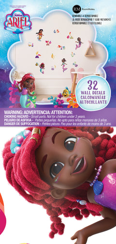 Disney Junior Ariel & Friends Wall Decals - packaging