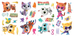 Disney Jr SuperKitties Wall Decals - panels