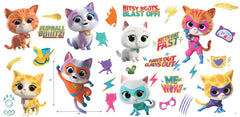 Disney Jr SuperKitties Wall Decals - dimensions