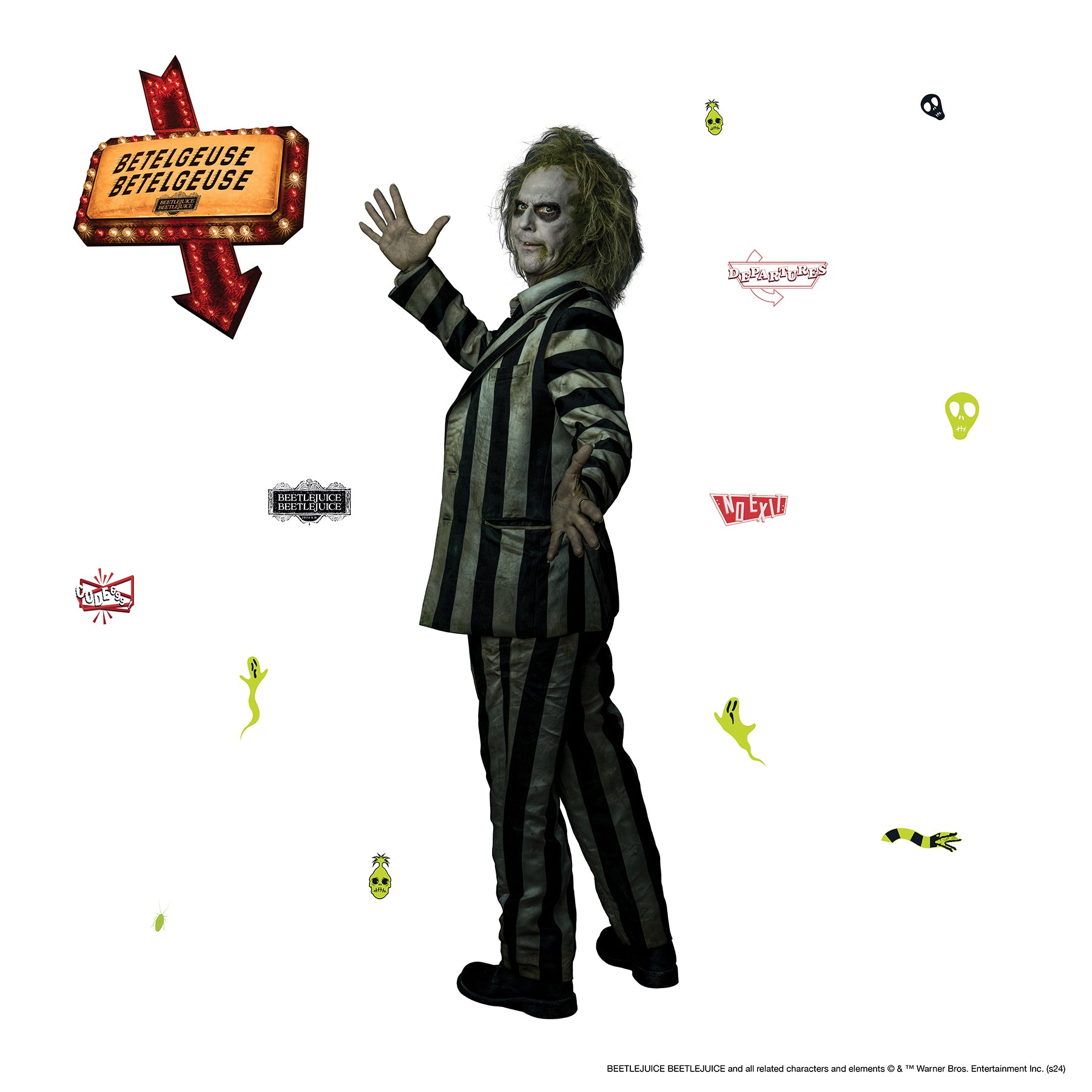 Beetlejuice Wall Decals by WallPops