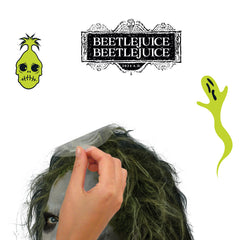 Beetlejuice Wall Decals - how to peel