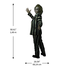 Beetlejuice Wall Decals - dimensions