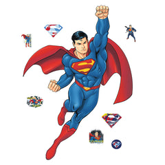 Superman Global Hero Peel and Stick Wall Decals by WallPops