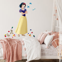Disney Snow White Wall Decals in a room setting
