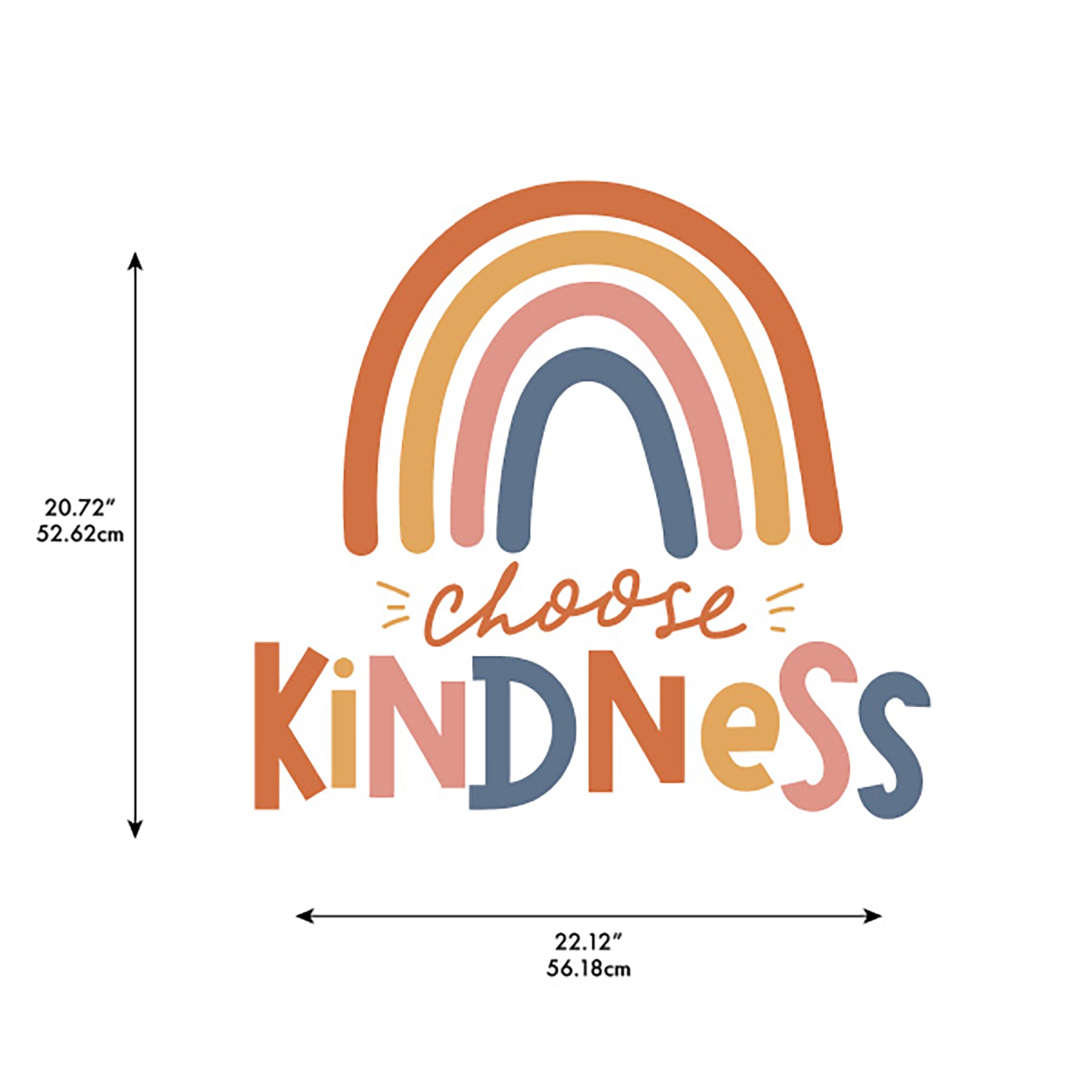 Choose Kindness Rainbow Wall Quotes by WallPops