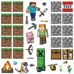 Minecraft Blocks Build Your Own Wall Decals by WallPops