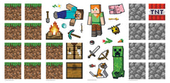 Minecraft Blocks Build Your Own Wall Decals - panels