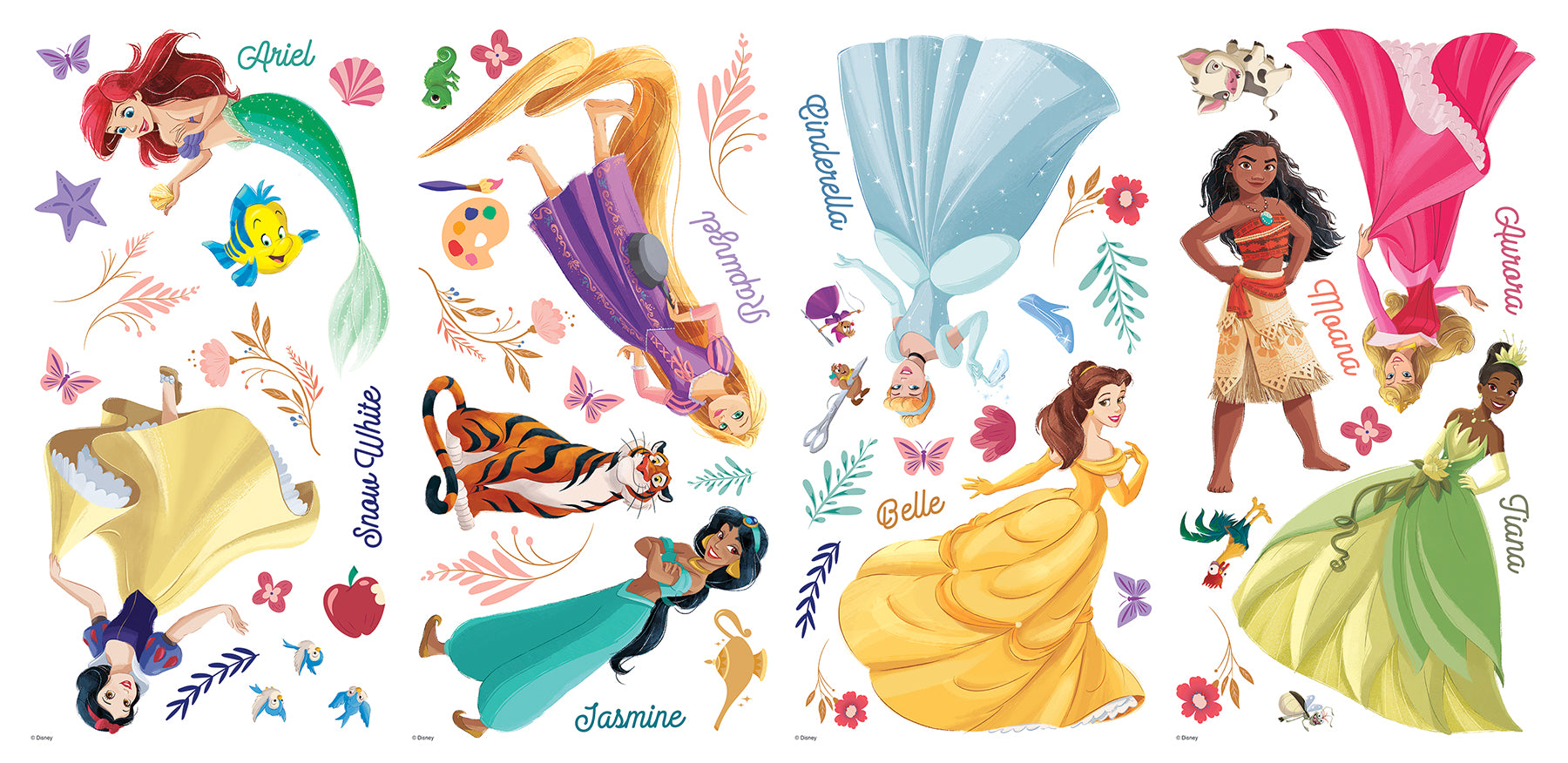 Disney Be Bold Wall Decals - panels