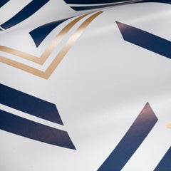 Chevron Stripe Peel and Stick Wallpaper pattern close-up