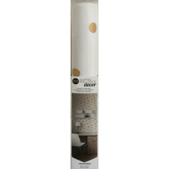 Large Gold Dot Peel and Stick Wallpaper - packaging