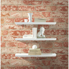 Stuccoed Brick Peel and Stick Wallpaper