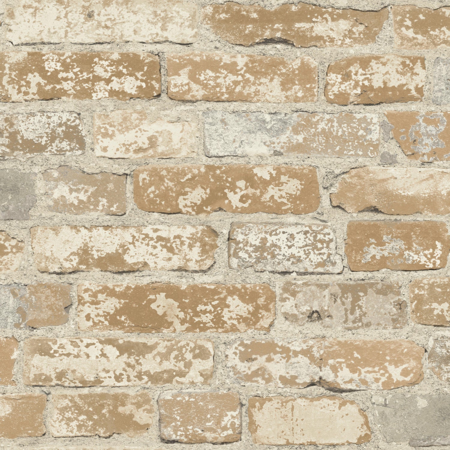 Stuccoed Brick Peel and Stick Wallpaper by WallPops