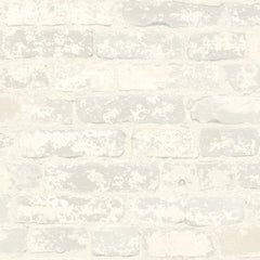 Stuccoed Brick Peel and Stick Wallpaper