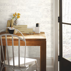 Stuccoed Brick Peel and Stick Wallpaper