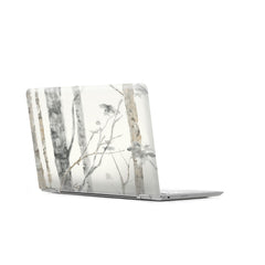 Birch Trees Peel and Stick Wallpaper pattern close-up