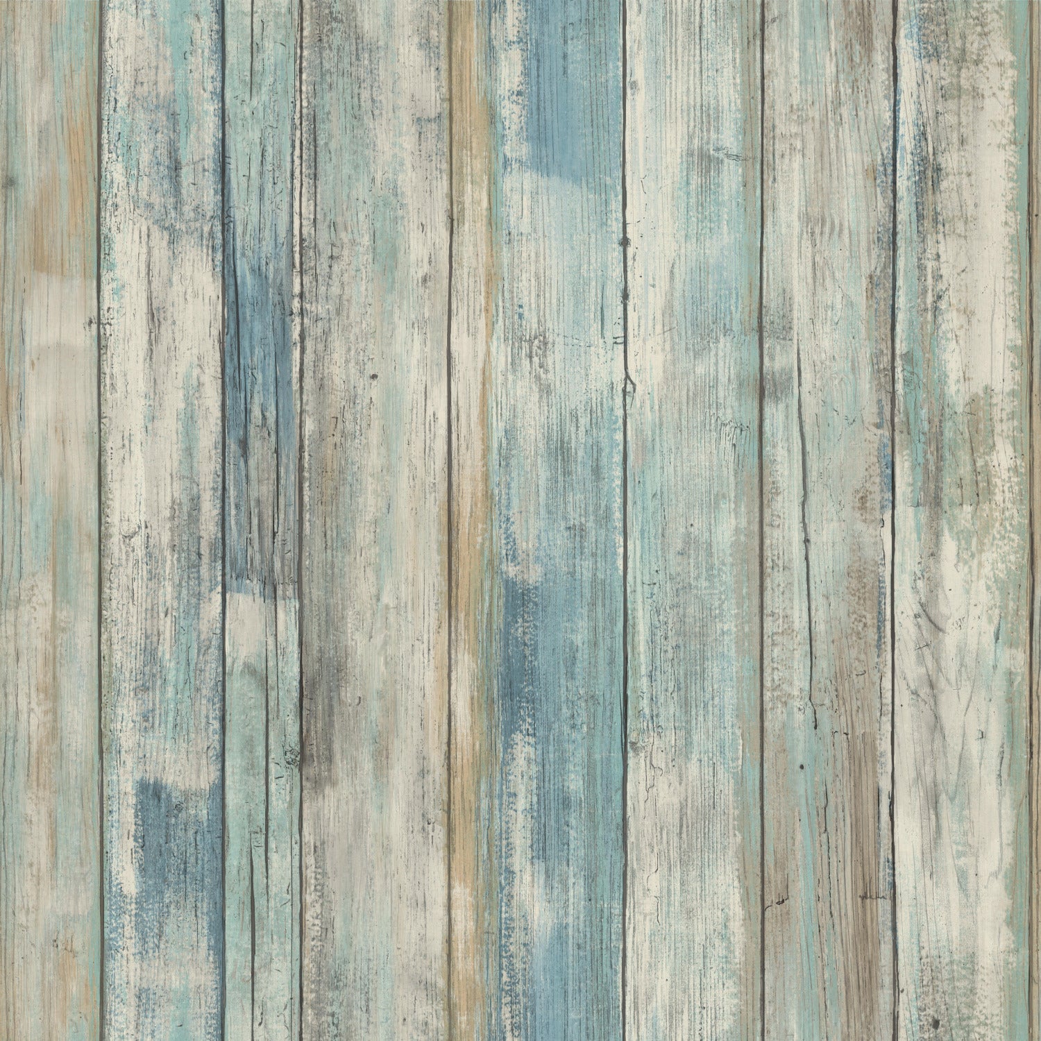 Distressed Wood Peel and Stick Wallpaper by WallPops