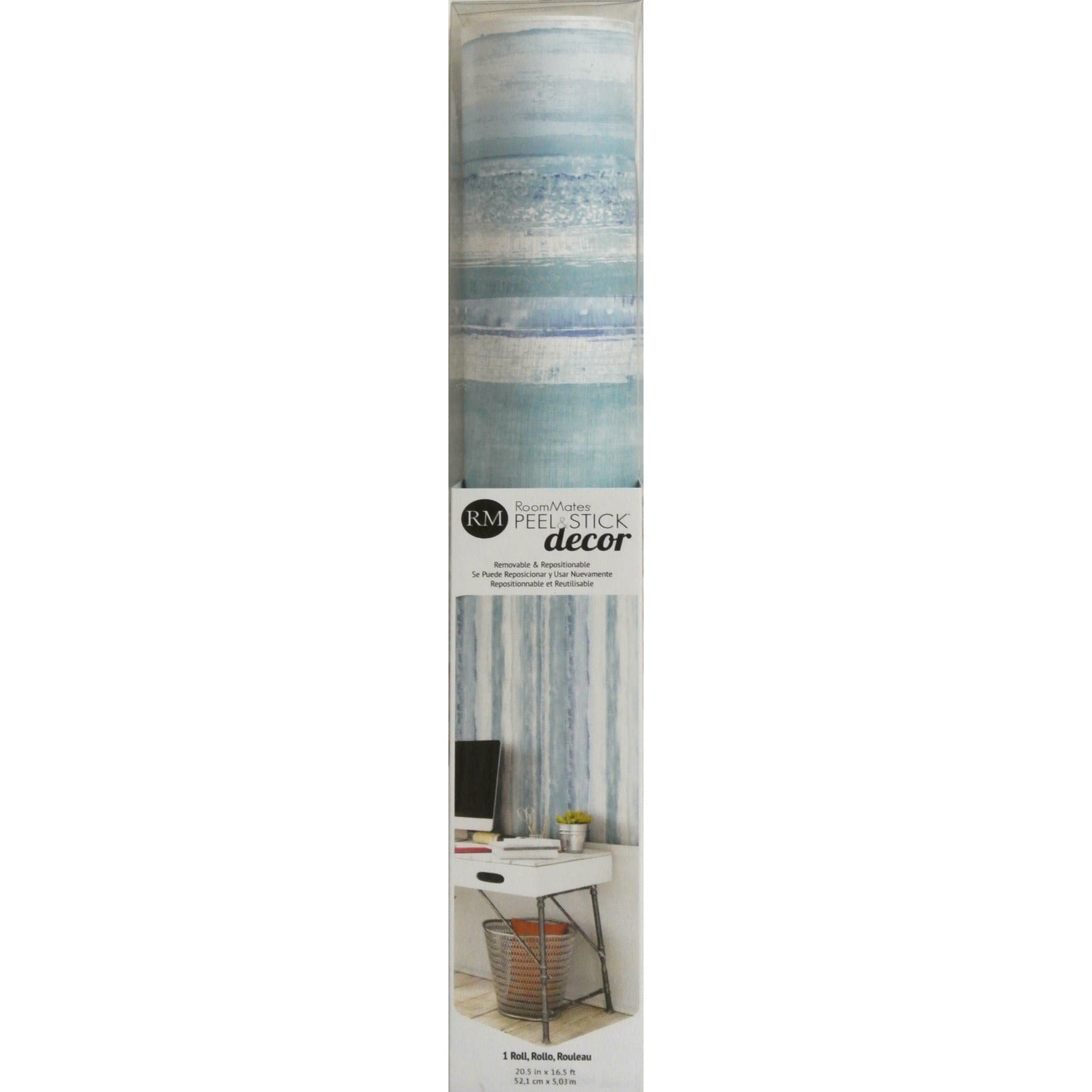 Watercolor Peel and Stick Wallpaper - packaging